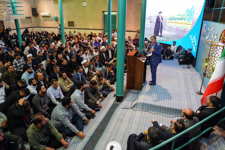 سخنرانی رئیس ستاد اجرایی فرمان امام در همایش «عهد خدمت»