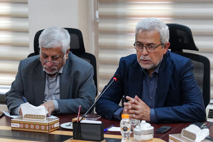 ديدار رئيس ستاد توسعه و بازسازى عتبات عاليات با فتاح