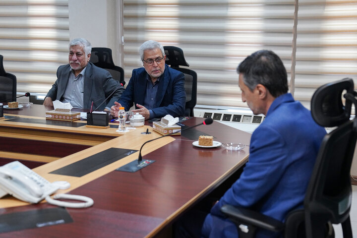 ديدار رئيس ستاد توسعه و بازسازى عتبات عاليات با فتاح