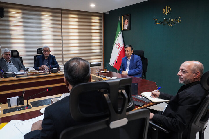 ديدار رئيس ستاد توسعه و بازسازى عتبات عاليات با فتاح