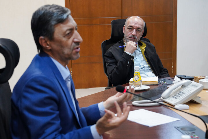 ديدار رئيس ستاد توسعه و بازسازى عتبات عاليات با فتاح