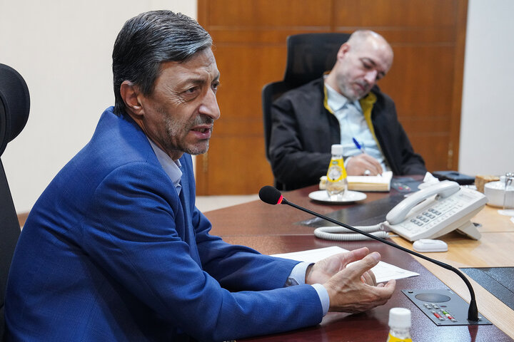 ديدار رئيس ستاد توسعه و بازسازى عتبات عاليات با فتاح