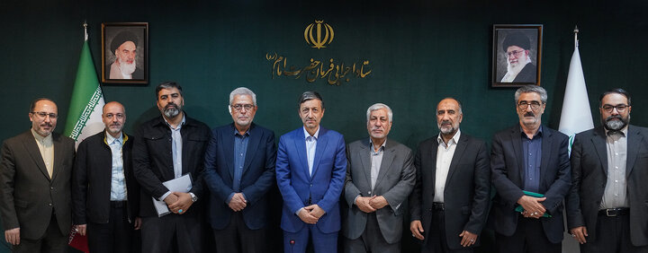 ديدار رئيس ستاد توسعه و بازسازى عتبات عاليات با فتاح