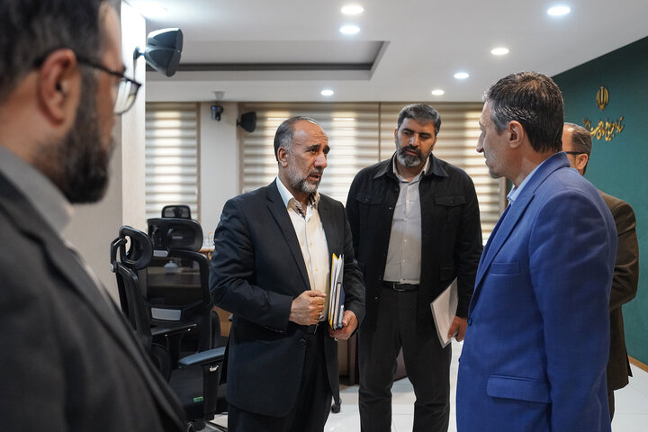 ديدار رئيس ستاد توسعه و بازسازى عتبات عاليات با فتاح