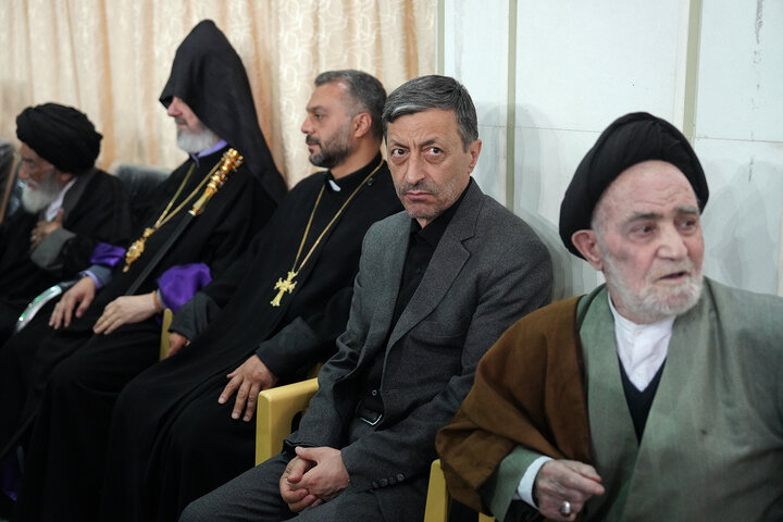 حضور رئیس ستاد اجرایی فرمان امام در مراسم گرامیداشت شهدای خدمت در تبریز