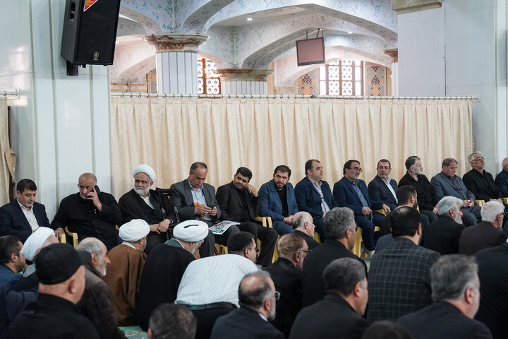 حضور رئیس ستاد اجرایی فرمان امام در مراسم گرامیداشت شهدای خدمت در تبریز