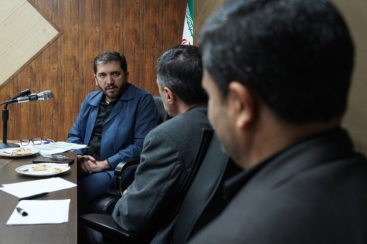 دیدار رئیس ستاد اجرایی فرمان امام با کارکنان ستاد اجرایی فرمان امام در استان آذربایجان شرقی