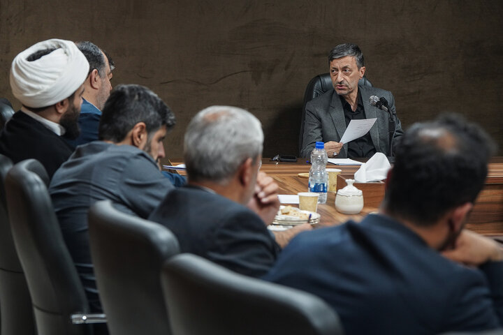 دیدار رئیس ستاد اجرایی فرمان امام با کارکنان ستاد اجرایی فرمان امام در استان آذربایجان شرقی