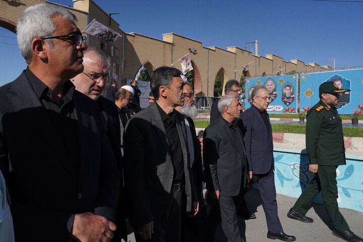 سخنرانی فتاح در مراسم گرامیداشت شهدای خدمت در مراغه