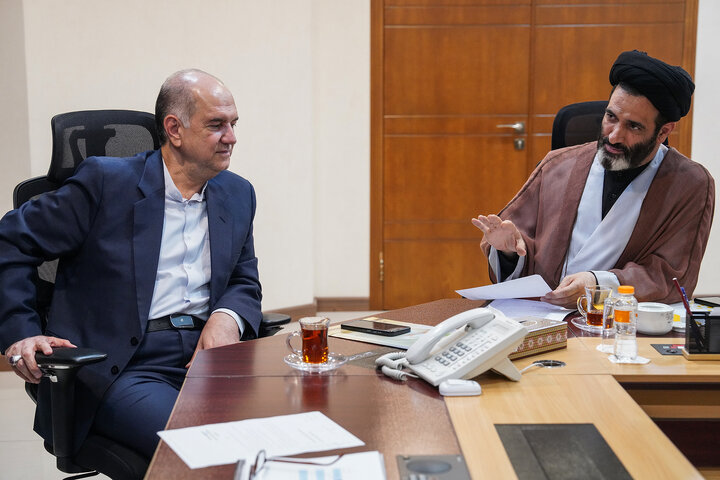 رستگار یوسفی نماینده مردم پاوه و سید جواد حسینی کیا نماینده مردم سنقر در مجلس شورای اسلامی