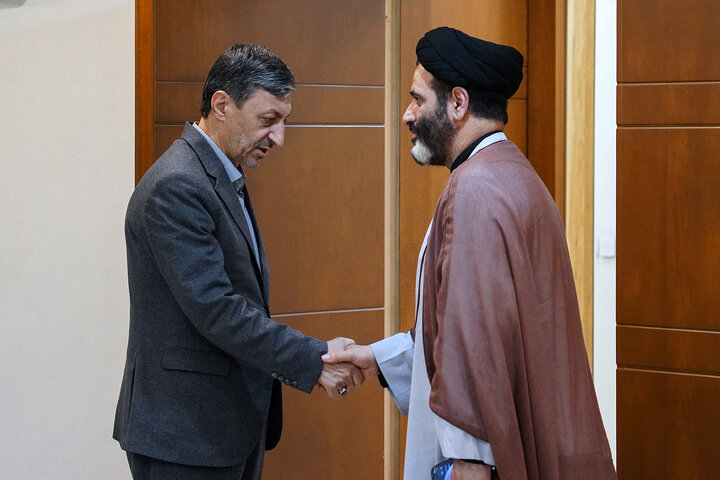 دیدار سید جواد حسینی کیا نماینده مردم سنقر در مجلس شورای اسلامی با رئیس ستاد اجرایی فرمان امام