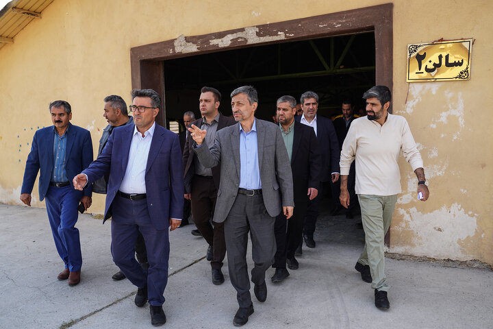 بازدید رئیس ستاد اجرایی فرمان امام از مجتمع‌های شرکت زرین کشت پایدار