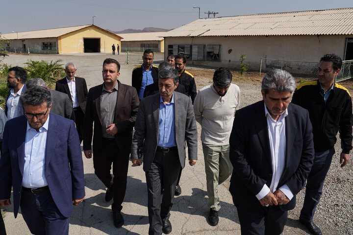 بازدید رئیس ستاد اجرایی فرمان امام از مجتمع‌های شرکت زرین کشت پایدار