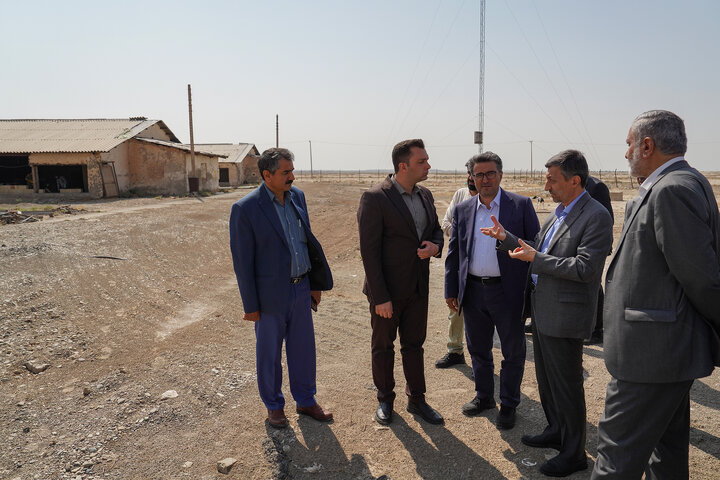 بازدید رئیس ستاد اجرایی فرمان امام از مجتمع‌های شرکت زرین کشت پایدار