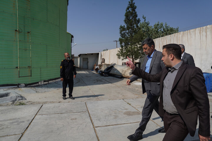 بازدید رئیس ستاد اجرایی فرمان امام از مجتمع‌های شرکت زرین کشت پایدار