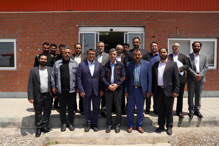 بازدید رئیس ستاد اجرایی فرمان امام از مجتمع‌های شرکت زرین کشت پایدار