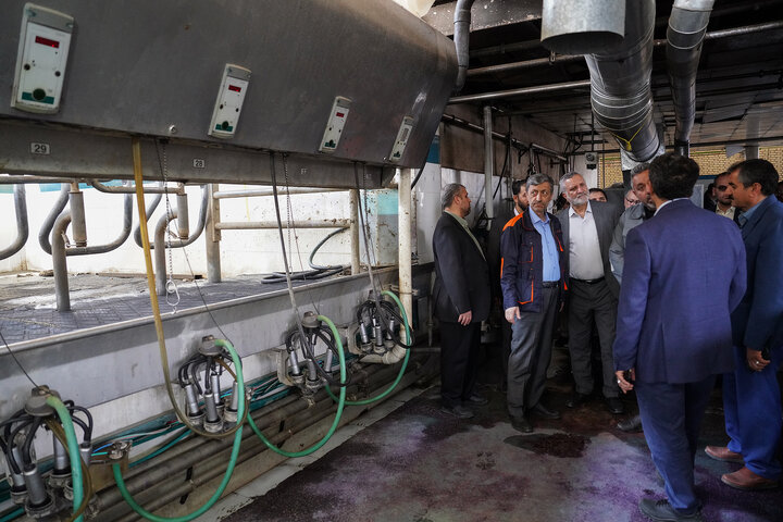 بازدید رئیس ستاد اجرایی فرمان امام از مجتمع‌های شرکت زرین کشت پایدار