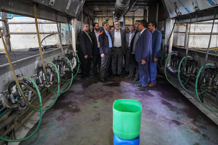 بازدید رئیس ستاد اجرایی فرمان امام از مجتمع‌های شرکت زرین کشت پایدار