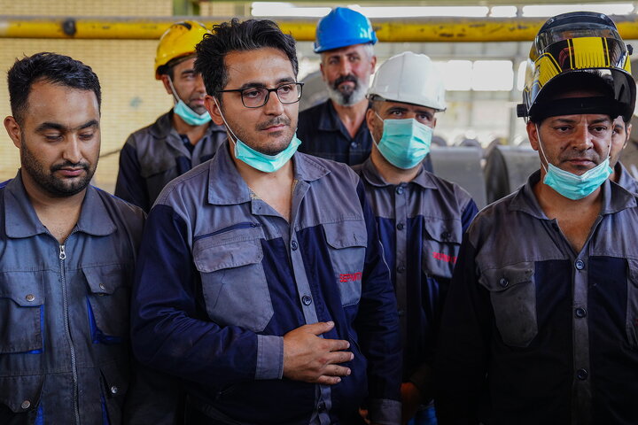 بازدید رئیس ستاد اجرایی فرمان امام از کارخانه سپنتای مرند