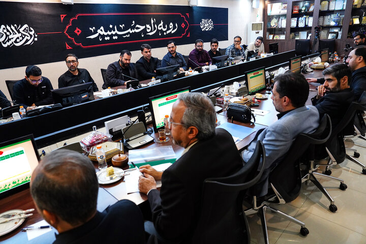 جلسه شورای هماهنگی اربعین ۱۴۰۴ در ستاد اجرایی فرمان امام