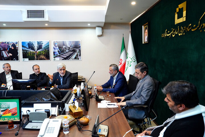 جلسه شورای هماهنگی اربعین ۱۴۰۴ در ستاد اجرایی فرمان امام