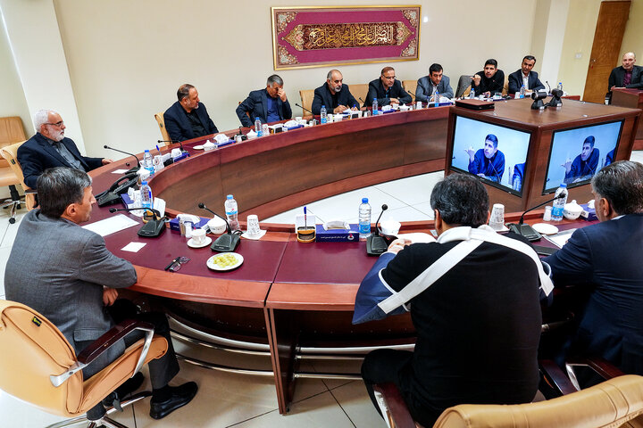 دیدار رئیس ستاد اجرایی فرمان امام با رئیس کمیته امداد