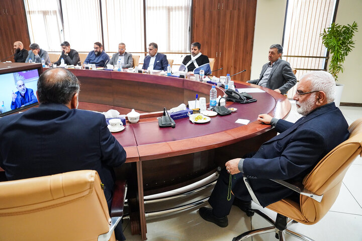 دیدار رئیس ستاد اجرایی فرمان امام با رئیس کمیته امداد