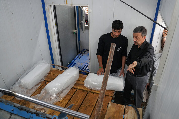 بازدید فتاح از روند خدمت‌رسانی ستاد اجرایی فرمان امام در مرز مهران