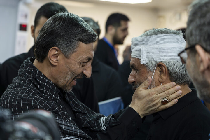 بازدید فتاح از خدمت‌رسانی بیمارستان سیار برکت در طریق الحسین