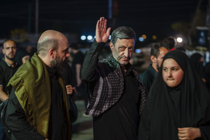 بازدید فتاح از خدمت‌رسانی بیمارستان سیار برکت در طریق الحسین