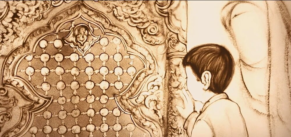 نقاشی با شن/ این قسمت «قایق کاغذی» به روایت نجم‌الدین شریعتی