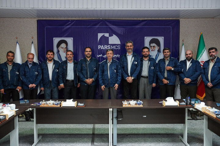 بازدید رئیس ستاد اجرایی فرمان امام از کارخانه پارس ام.سی.اس اصفهان