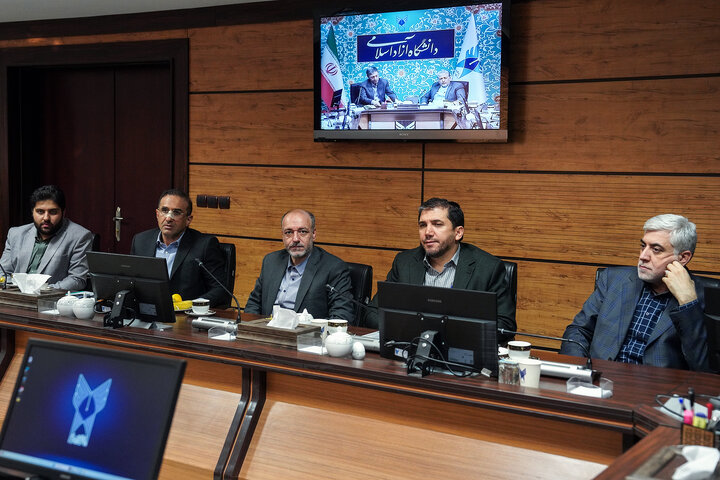 دیدار رئیس ستاد اجرایی فرمان امام با رئیس جدید دانشگاه آزاد