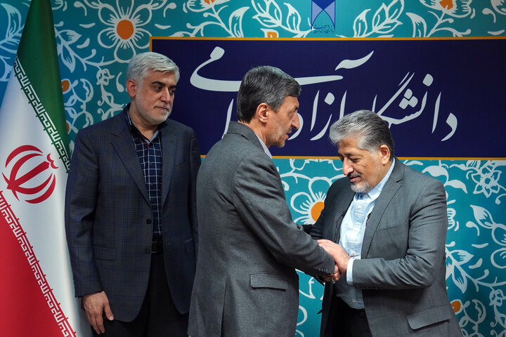 دیدار رئیس ستاد اجرایی فرمان امام با رئیس جدید دانشگاه آزاد