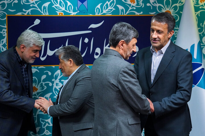 دیدار رئیس ستاد اجرایی فرمان امام با رئیس جدید دانشگاه آزاد