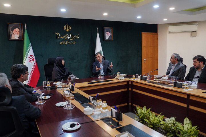 دیدار رئیس سازمان محیط زیست با رئیس ستاد اجرایی فرمان امام