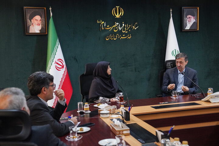 دیدار رئیس سازمان محیط زیست با رئیس ستاد اجرایی فرمان امام