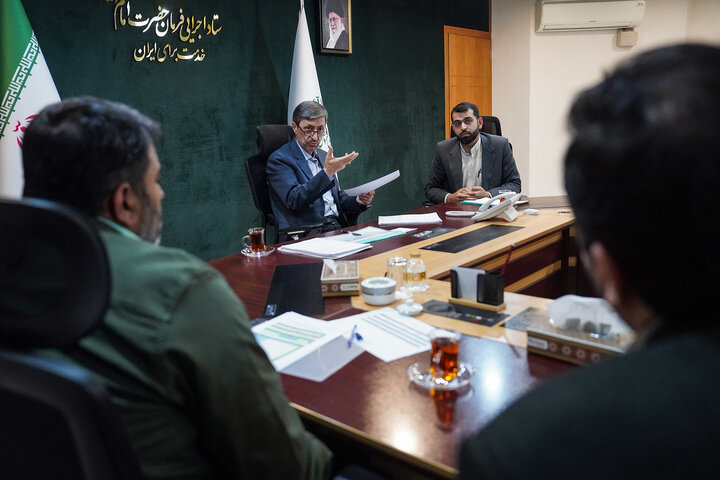 دیدار تعدادی از نمایندگان مجلس با رئیس ستاد اجرایی فرمان امام