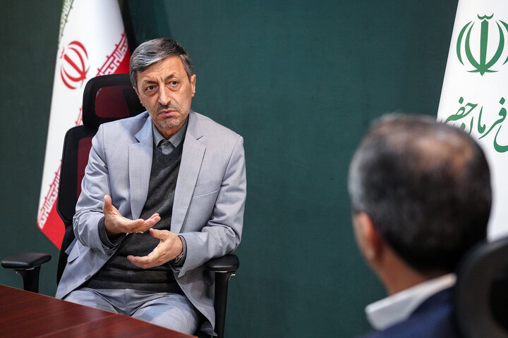 دیدار هادی هاشمی نیا نماینده مردم خرم‌آباد و دوره در مجلس شورای اسلامی با رئیس ستاد اجرایی فرمان امام