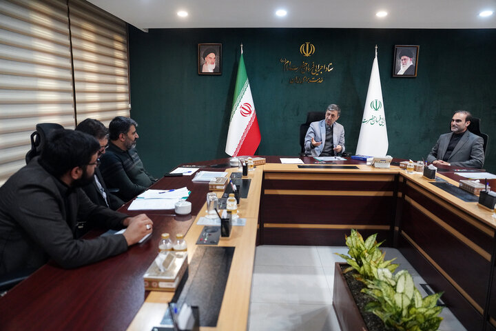 دیدار حبیب قاسمی نماینده مردم شهرضا و دهاقان در مجلس شورای اسلامی با رئیس ستاد اجرایی فرمان امام