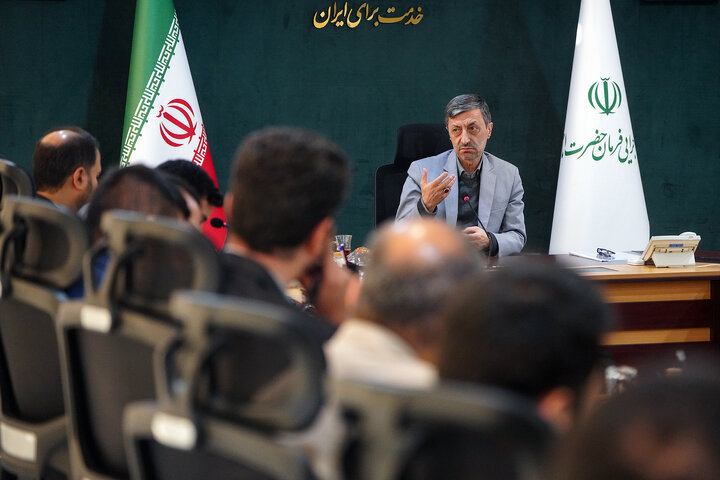 جلسه بررسی عملکرد اداره کل بازرسی و رسیدگی به شکایات ستاد اجرایی فرمان امام