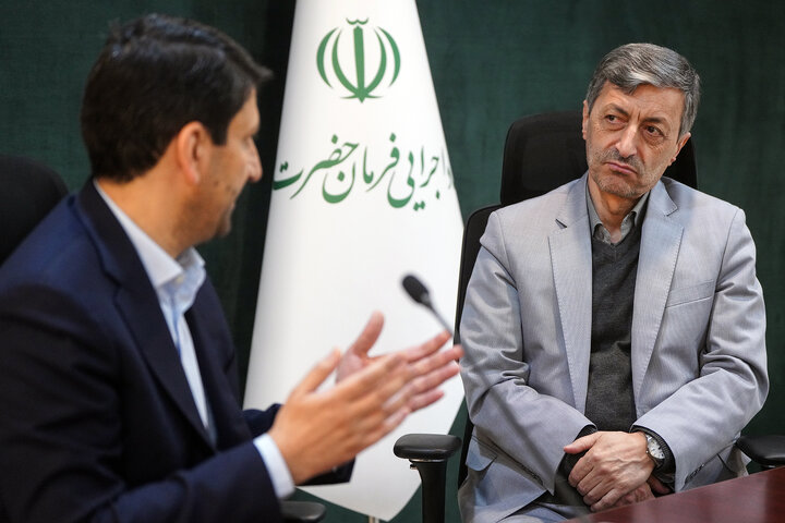 دیدار وزیر ارتباطات و فناوری اطلاعات با رئیس ستاد اجرایی فرمان امام