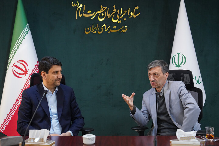 دیدار وزیر ارتباطات و فناوری اطلاعات با رئیس ستاد اجرایی فرمان امام