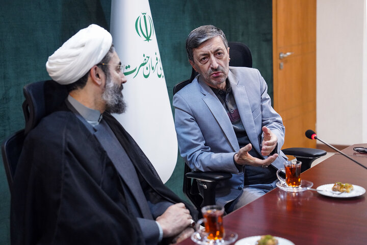 دیدار نماینده مقام معظم رهبری در دانشگاه‌ها  با رئیس ستاد اجرایی فرمان امام