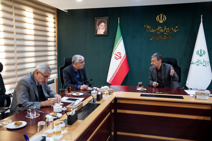 دیدار رئیس بنیاد مسکن انقلاب اسلامی با رئیس ستاد اجرایی فرمان امام