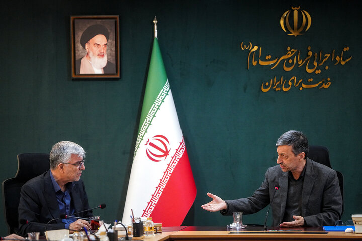 دیدار رئیس بنیاد مسکن انقلاب اسلامی با رئیس ستاد اجرایی فرمان امام