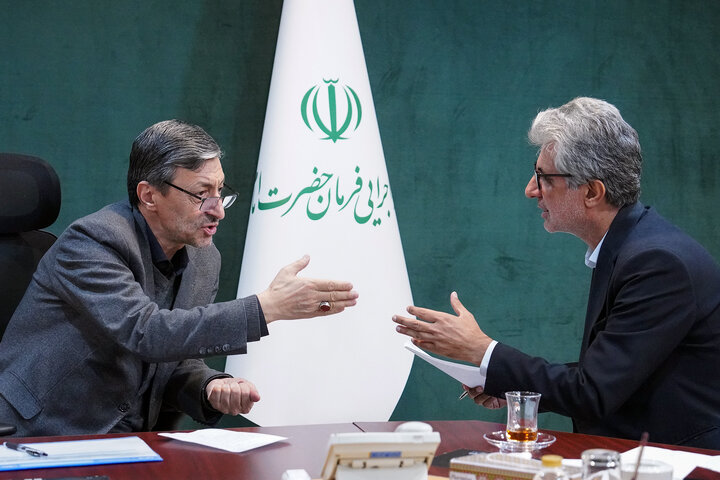 دیدار محمد انور بجارزهی نماینده مردم چابهار و نیکشهر در مجلس شورای اسلامی با رئیس ستاد اجرایی فرمان امام