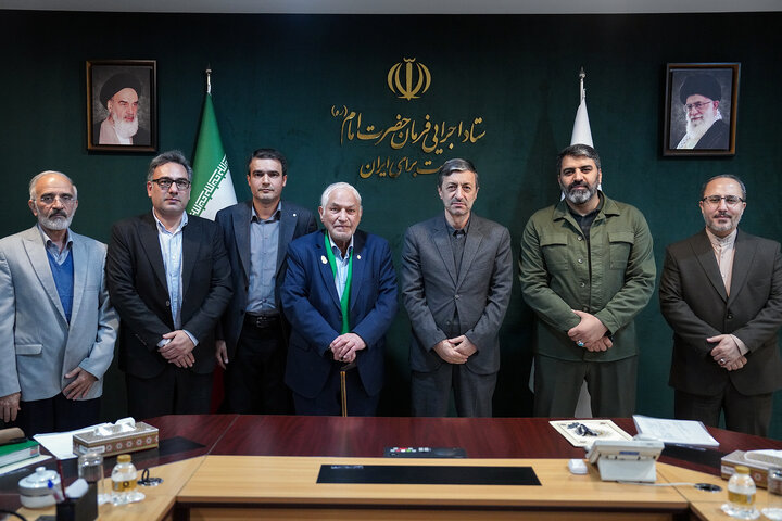 دیدار رئیس هیئت امنای ستاد دیه کشور با رئیس ستاد اجرایی فرمان امام