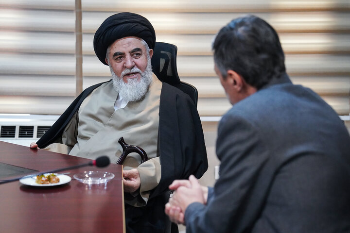 دیدار تولیت مسجد مقدس جمکران با رئیس ستاد اجرایی فرمان امام