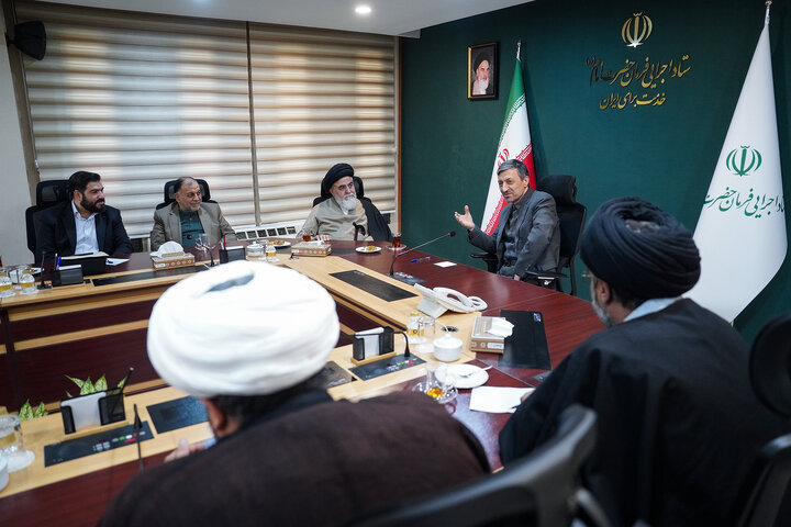 دیدار تولیت مسجد مقدس جمکران با رئیس ستاد اجرایی فرمان امام